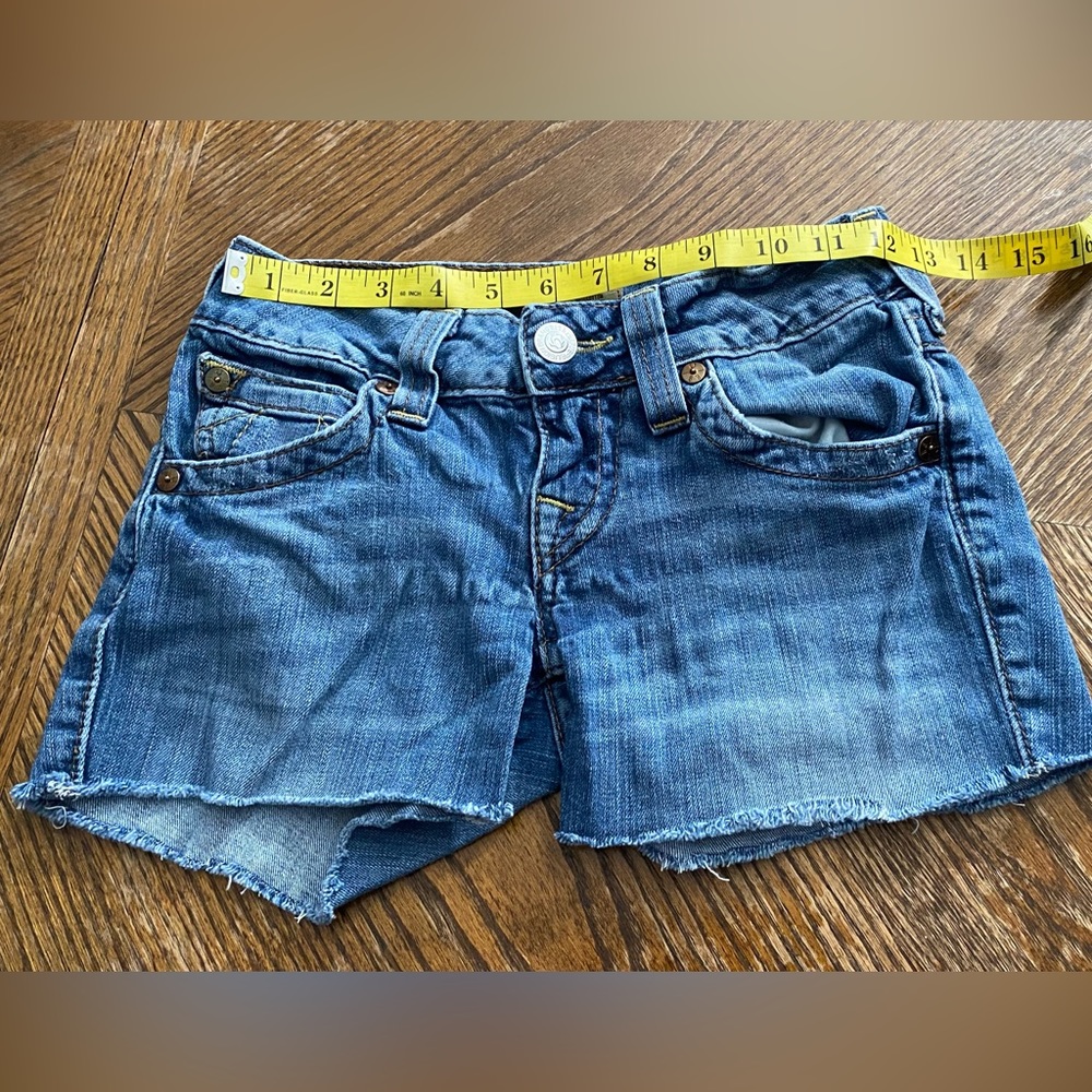 True Religion Pre-Owned Jean Shorts Size 25 “as is” - Picture 5 of 11